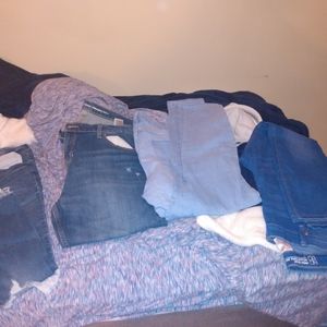 Old Navy and JCPENNEY jeans size 16